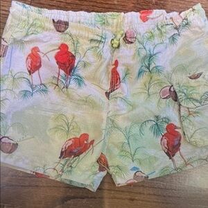 Tropical Kids Swim Trunks